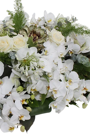 Rouwwerk met Phalaenopsis